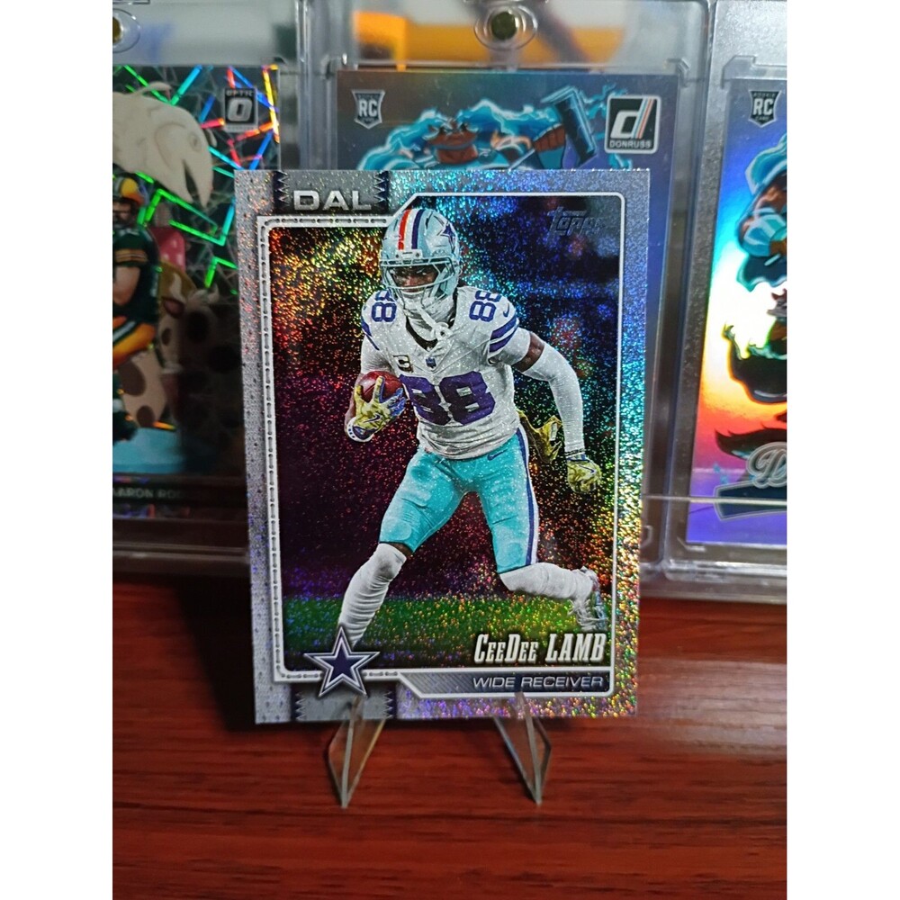 CeeDee Lamb 2026 Topps Flagship #54 Sandglitter Dallas Cowboys Pack Fresh